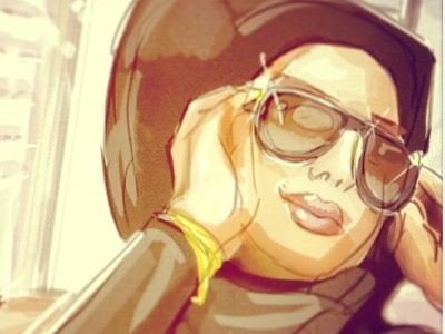 Storyboarding Saudi Woman By Miss Chatz lady saudi sunglasses