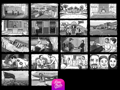 Storyboard Staging & Cinematic Storytelling