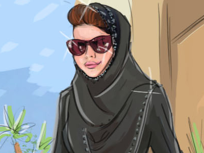 Arabian Luxury abaya arab arabian design east middle sketch storyboard woman