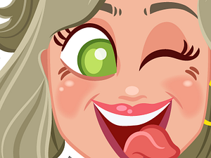 Girl Emoji by MISS CHATZ 💜 on Dribbble