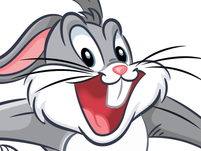 Bugs Bunny artwork brothers bugs bunny dubai freelance illustrator middle east rabbite warner