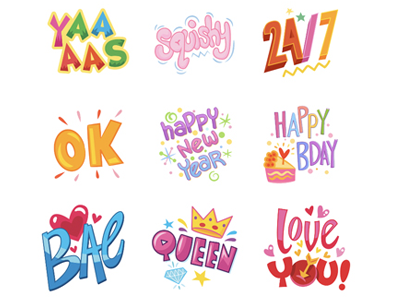 #ArielMoji 247 ariel baby babyariel bae chat happybirthday messenger ok sticker