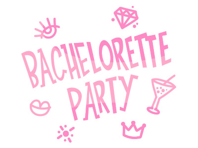 Bachelorette Party iMessage Stickers