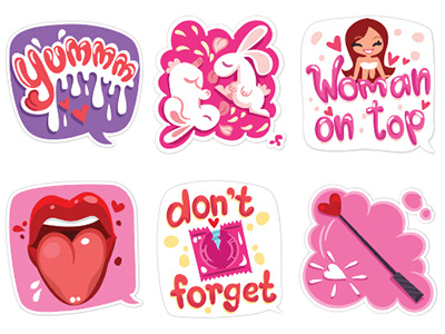 Hike Sexting Stickers