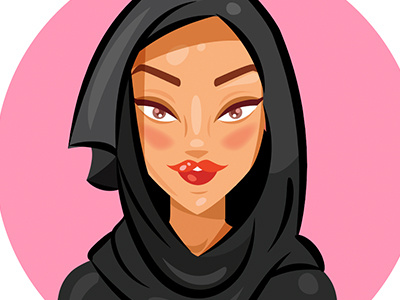 Browse thousands of Niqab images for design inspiration | Dribbble