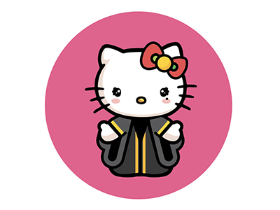 Hello Kitty Facebook Stickers on Behance