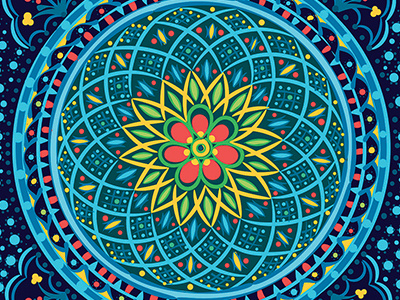 Tunisian Motif arab arabesque design floral handcraft motif pattern tunis tunisian tutorial