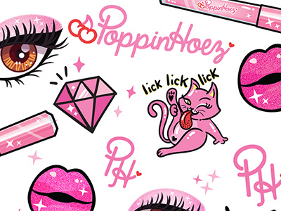 PoppinHoez Stickers