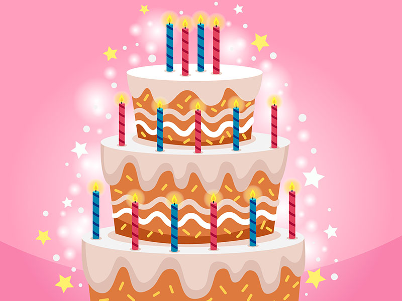 Birthday Cake by Miss Chatz 💜 on Dribbble