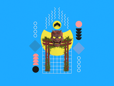 Shapes Illustration - Yokai