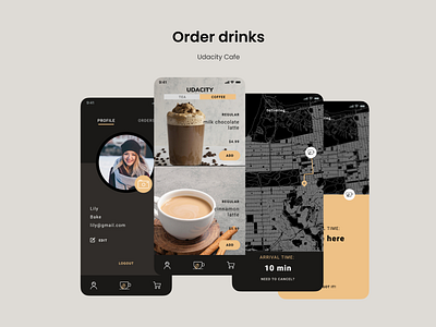 Food ordering App design app deisgn product page ui