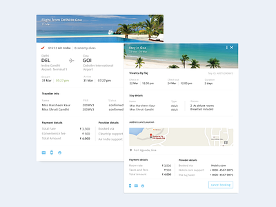 Booking Details – Web boarding pass booking card clean dailyui design destination minimal travel ui web website