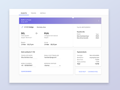 Booking Confirmation designs, themes, templates and downloadable ...
