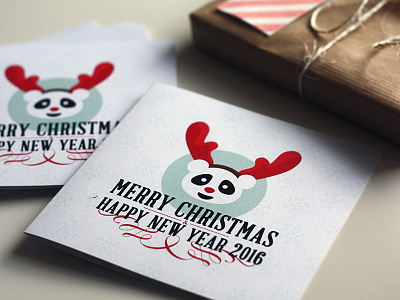 Merry Christmas! card christmas festive new print xmas year