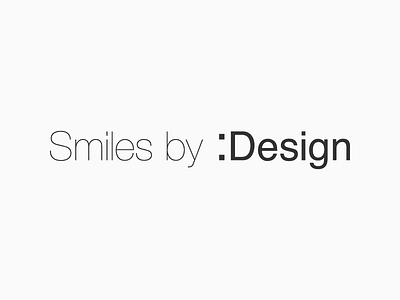 Smile by Design A Typographic Exploration brand design experiment exploration expression graphic logo logotype smile symbol type typography