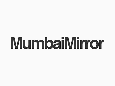 Mumbai Mirror Logotype Design Experiments 3