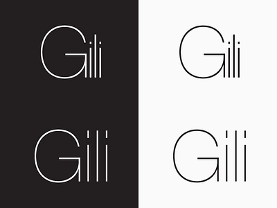 Gili Jewellery Logotype Design by Mandar Apte design diamond gili gold graphic jewellery logo logotype shop store symbol