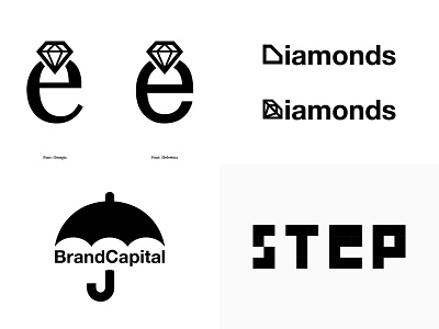 2018 brand capital design diamond graphic logo logotype step symbol typography
