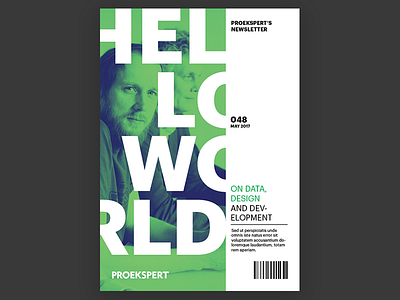 Newsletter Cover - Hello World