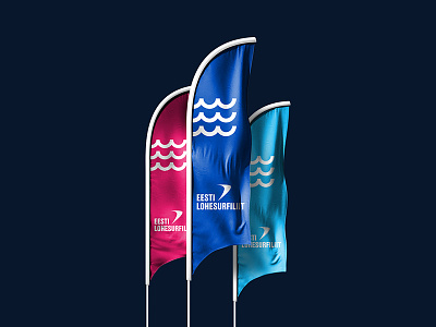 Estonian Kiteboarding Association – Flags brand branding estonia flag flags kiteboarding kitesurf kitesurfing rebranding