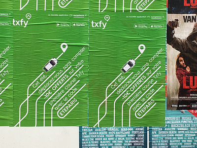 Txfy campaign in Paris