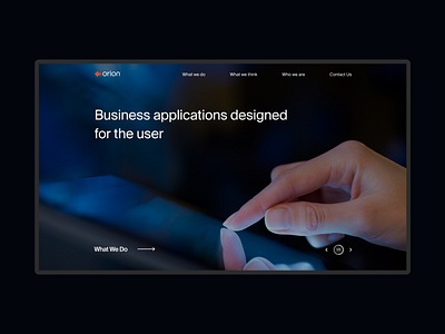 Orion corporate web-site