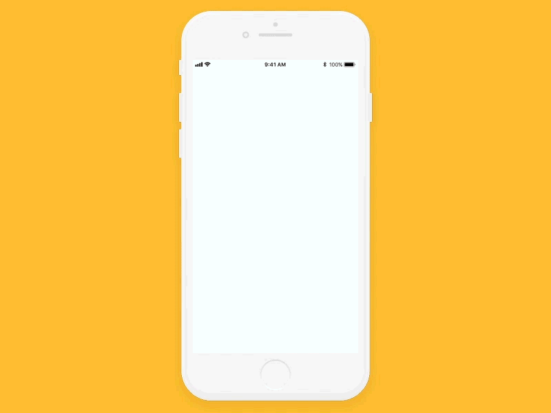 Splash screen for a planning application animation intro ios logo splash start ui ux