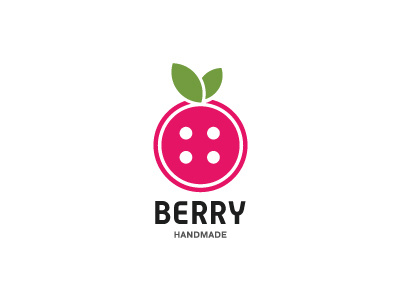 Berry art berry brand branding handmade idea logo logos mark paint vector