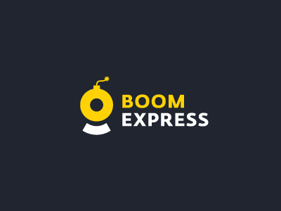 Boom Express boom brand express idea logo logos mark