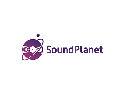 SoundPlanet cosmos idea logo logos mark music planet sound space volume