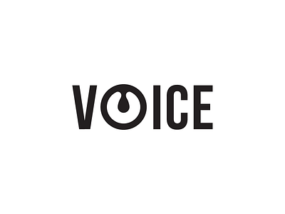 voice 4fun forfun idea logo logos mark minimal voice
