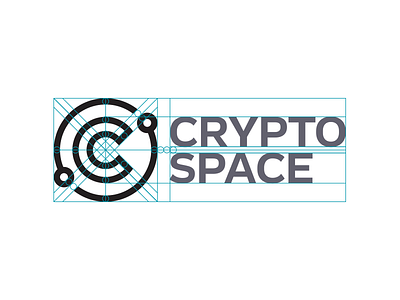 Grid Logo Crypto Space app black brand brandmark crypto grid gridlogo icon idea logo logotype minimal money space vector
