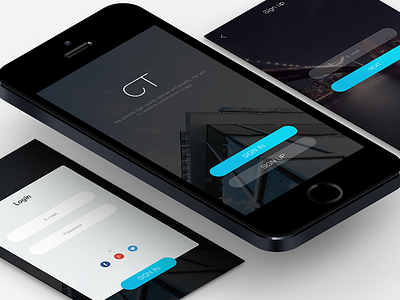 CT_APP U4 Sign in and sign up uiux