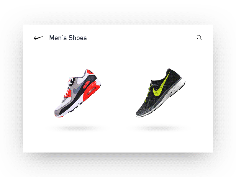 Nike Shoes uiux