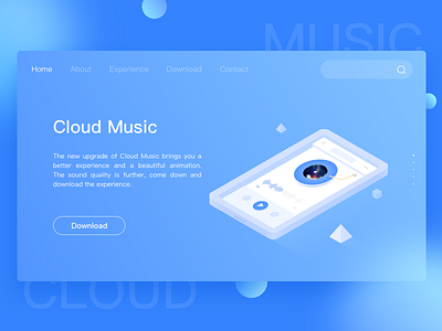Cloud Music uiux