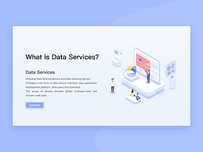 Data Services-1 illustration uiux web