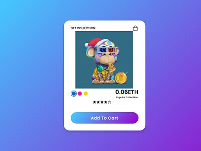 NFT 3d :mint animation logo motion graphics nft nft card ui