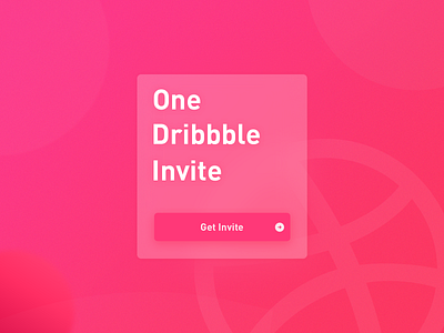 1 Dribbble Invite