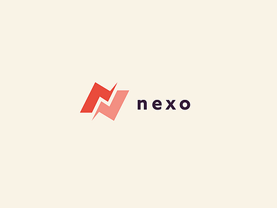 Nexo branding logo vector