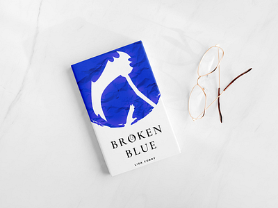 Broken Blue artwork book book cover design graphic design illustration minimal