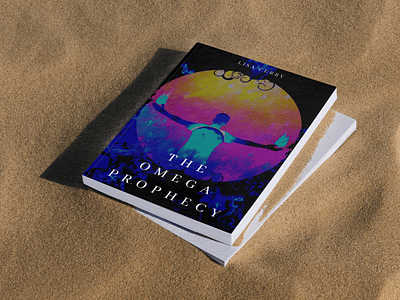 The Omega Prophecy book book cover bookcover design graphic design identity illustration minimal