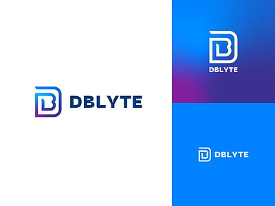 DBlyte Branding branding icon logo monogram typography vector