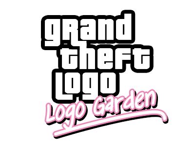 Grand Theft Logo logo logo garden sean farrell theft theif