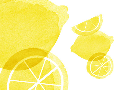 Lemons citrus design fruits illustration lemon lemons packaging texture vector watercolor watercolour