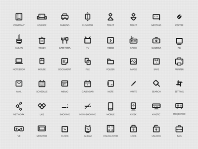 50 company Icon Set