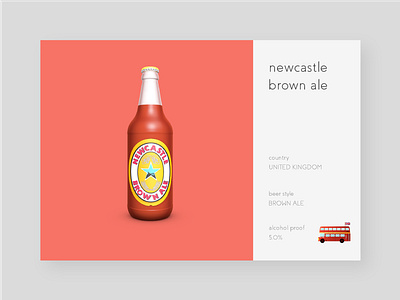 beer x country beer c4d graphic illust illustration newcastlebrownale uk