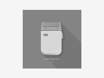 Dieter rams_products adobe braun dieterrams illust illustrator product razor