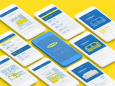 Ikea application app application brand design ikea ui ux