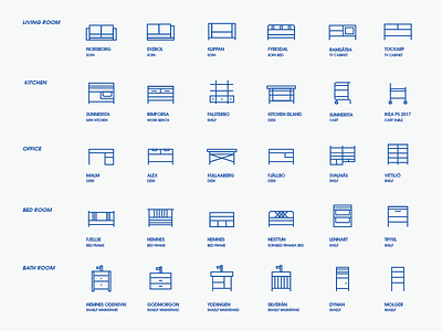 Ikea application_icon set