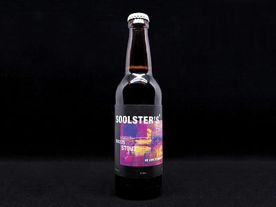 soolster's stout beer craftbeer design graphicdesign hongkong label photoshop print stout